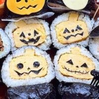 #Maki #Halloween cuisine japonaise kawaii #Gastronomie #Fête