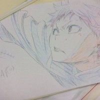 #Dessin sketch #Croquis genga Haikyuu #Animation au crayon de couleur http://www.tvhland.com/boutique/crayon-de-couleur.html #Anime