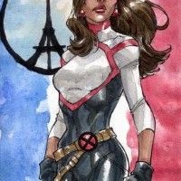 #Dessin comics Paris par Todd Nauck