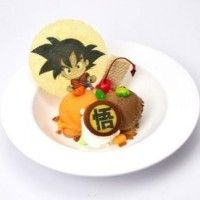 Glace dessert #DragonBall Son Goku japan food #Manga