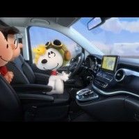 #Publicité japonaise #Snoopy et Mercedes