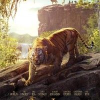 Affiche #Cinéma #LeLivreDeLaJungle tigre Shere Khan