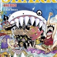 #Artbook illustrations #OnePiece color walk 5 Shark #Dessin #Anime #EichiroOda