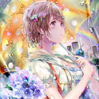 #Dessin fille pluie parapluie par DSmile9 #Manga