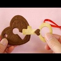 Cookies clé et sa serrure #SaintValentin
