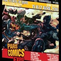 Affiche du salon Paris Comics Expo signée Lee Bermejo