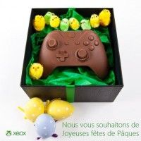 #Xbox en chocolat #Pâques Choisis entre jouer ou manger ! #JeuVidéo