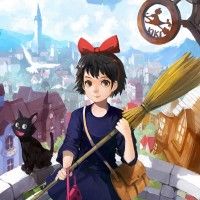 #Dessin #Fanart #KikiLaPetiteSorcière par alchemaniac #Ghibli #Manga