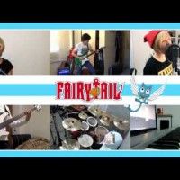 #FairyTail OP 20 - NEVER-END TALE 【コラボしました】 Band Cover