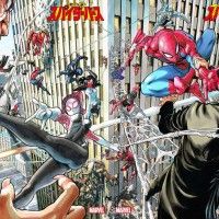 Spider-man Spider-gwen dessin de yusuke murata #Mangaka #OnePunchMan #Spiderman