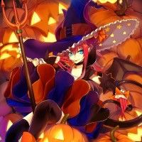#Halloween #Fate Go #Sorcière citrouille #Dessin yunagii