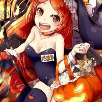 #Halloween #Sorcière #Dessin himebana #Manga