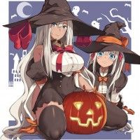 #Halloween #Sorcière #Dessin highlow522312 #Manga