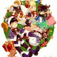 #MobPsycho100 #Noël #Dessin fanart jinsokou #Fête #Manga