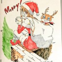 #Noël #Dessin sey__ #Fête #Manga