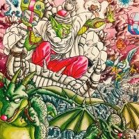 Piccolo en père #Noël #DragonBallZ #Dessin dragongarowLEE #Manga #Anime