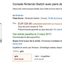 Les revendeurs continuent à brouiller le prix de la #Switch. Amazon vend la #Switch moins cher de 5€ soit 325€. Tant que le prix n'est ... [lire la suite]