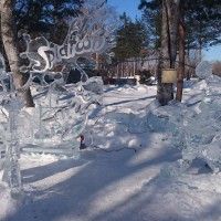 #Splatoon sculpture de glace