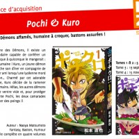 Nouvelle acquisition @KazeFrance à paraître en juillet ( comme par hasard à @japanexpo ) : Pochi & Kuro.