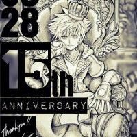 15eme anniversaire #KingdomHeart #Dessin #TetsuyaNomura