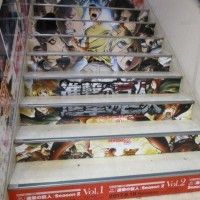Des escaliers au couleur de #LAttaqueDesTitans saison 2 #ShingekiNoKyojin #Anime