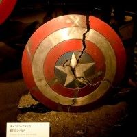 C'est pas moi qui a cassé le bouclier de #CaptainAmerica ! Exposition Marvel #Comic
