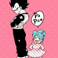 Love Papa #Vegeta #DragonBall #Dessin tkgsize #DragonBallZ #Manga