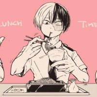 Lunch Time #MyHeroAcademia #Dessin #Fanart くずみん #Manga