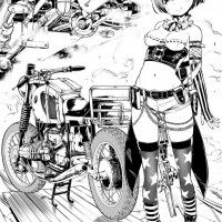 #Re:zero #Rem en moto #Dessin masayasuf #Manga #Re:zeroStartingLifeInAnotherWorld #Anime #Re:zeroKaraHajimeruIsekaiSeikatsu