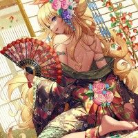 #Fille #Kimono #Dessin _OSUK2 #Manga