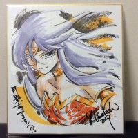 #WonderWoman #Dessin sur #Shikishi #YoshihikoUmakoshi #CharacterDesigner #DessinSurShikishi #Animation #Manga #Comic