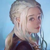 #GameOfThrones #DaenerysTargaryen #EmiliaClarke #Dessin twomix #SérieTv