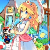 #PrincessePeach #Mario sunshine #Dessin hiraga_matsuri #Manga #Nintendo #JeuVidéo