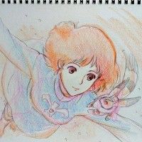 #Nausicaa de la vallée du vent 風の谷のナウシカ Kaze no Tani no Naushika #Dessin MARUfujiya #Manga #Anime #Animation