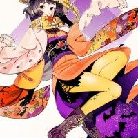 #Halloween #Fille #Kimono #Dessin Kaisen_Tobiuo #Manga