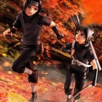 #Naruto #Figurines #Itachi et #SasukeUchiwa #Goodie #Ninja #Manga #Anime