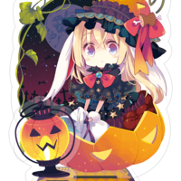 #Halloween #Citrouille #Fille #Kawaii #Chibi #Dessin yamadori_ss #Manga