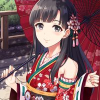#Fille #Ombrelle #Kimono #Dessin yu_hi0420 #Manga