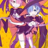 #Halloween #ReZero Ram et Rem #Sorcière #Manga
