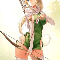 #Elfe #Archer #Fantasy #Dessin pi_man_nikuzume #Manga