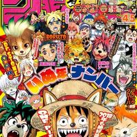 #OnePiece en couverture du #Shonen Jump #Manga