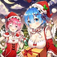 #ReZero #Noël #Dessin ayamy_garubinu #Manga #Animation #Anime