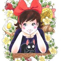 #KikiLaPetiteSorcière #Dessin #Fanart aimeekitty #Anime #Animation #Ghibli