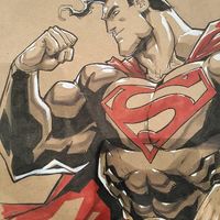 #Superman #Dessin Eddie Nuñez #DcComics