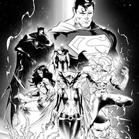 #JusticeLeague #Batman #Superman #WonderWoman #Flash #Dessin Jorge Jiménez #Comic #DcComics #Bd