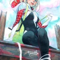 #Spidergwen #Dessin frany #Spiderman #Marvel #Comic
