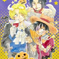 #Dessin #OnePiece #Halloween - Artiste : Yumi - Twitter : @hanakotoba28 #Manga
