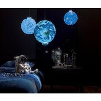 Des #Lampions planète terre, #Lune et galaxie pour éclairer votre chambre