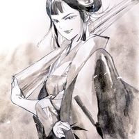 #Dessin Dame Eboshi #PrincesseMononoke - #Mangaka : #Ahndongshik - Twitter : @touxi #StudioGhibli #Anime #Animation