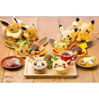 Menu Pokémon Let's Go, #Pikachu et Let's Go, Évoli au #Pokemon Café #JeuVidéo #Nintendo